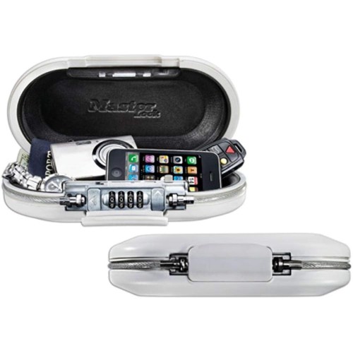 Master lock Luggage Lock Safe Space Portable Lifestyle White 5900EURDWHT