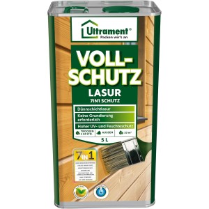 Ultrament 68258950195208 Total protection Wood Walnut Stain 7-in - 1 5 Litre