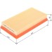 Bosch 1457433686 Air-Filter Insert