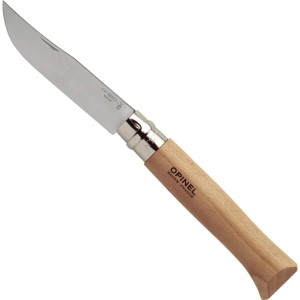 Opinel Unisex O123080 Knife, Hardwood Brown, N°8 EU.