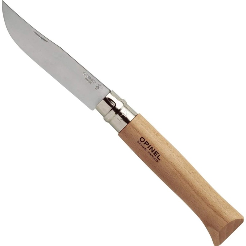 Opinel Unisex O123080 Knife, Hardwood Brown, N°8 EU.