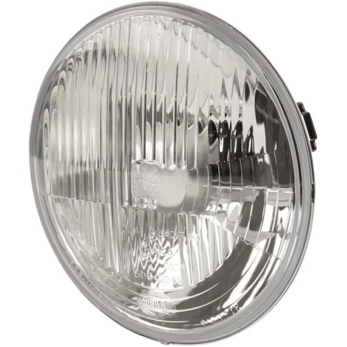 HELLA 1A6 002 395-031 Halogen-Insert, headlight - 12V - Round - Reference number: 20 - Fitting - Curved diffusing lens - left/right