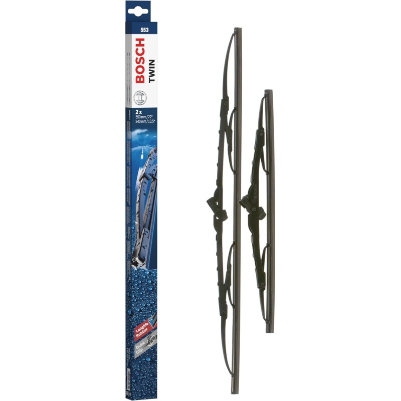 Bosch 3 397 010 274 Wiper Blade Set Twin 553, 550 x 340 mm