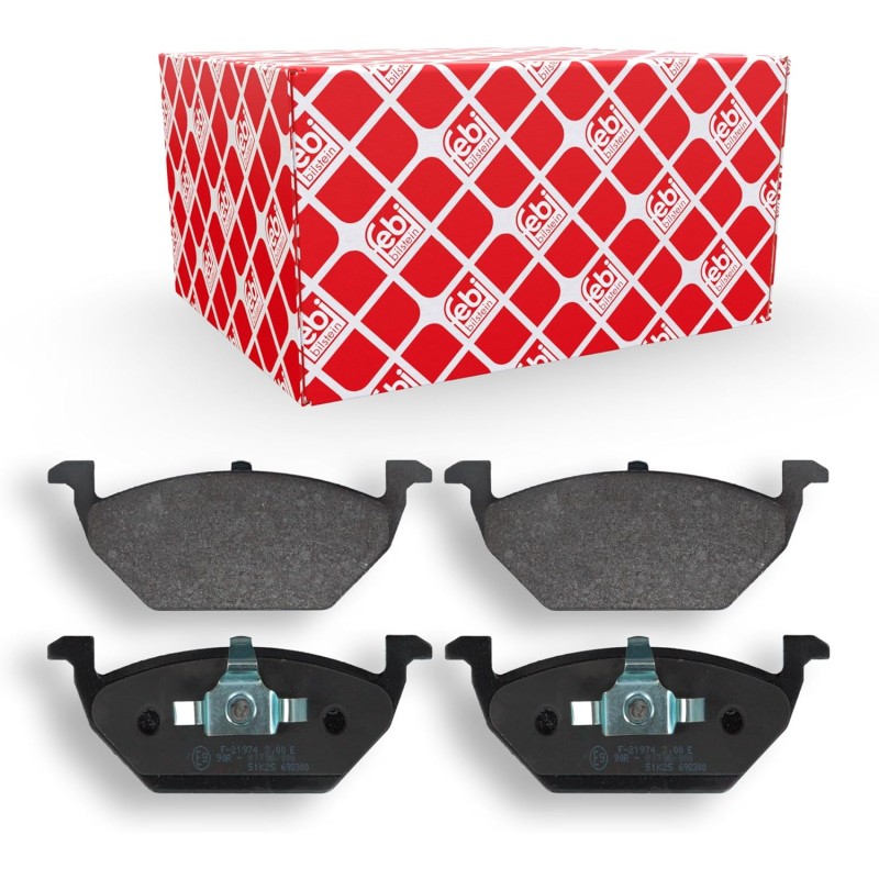 febi bilstein 16328 Brake Pad Set, 1 Piece