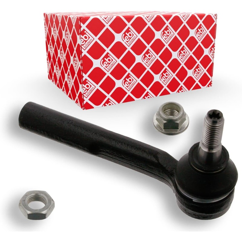 febi bilstein 29325 Tie Rod End Piece with Locking Nut and Lock Nut Pack of 1