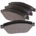 febi bilstein 16630 Brake Pad Set with additional parts, pack of four
