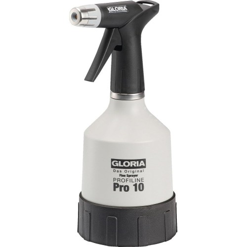 Gloria Hand Sprayer Pro 10 | 1.0 L Spray Bottle with Double Action Pump | For Industry and Crafts | Continuously Adjustable Nozzle | Oil-Proof