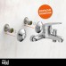 Eisl Speed NI023SCR Single-Handle Mixer Tap for Baths and Showers Chrome-Plated