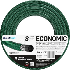 Terra Economic green water hose, 1/2