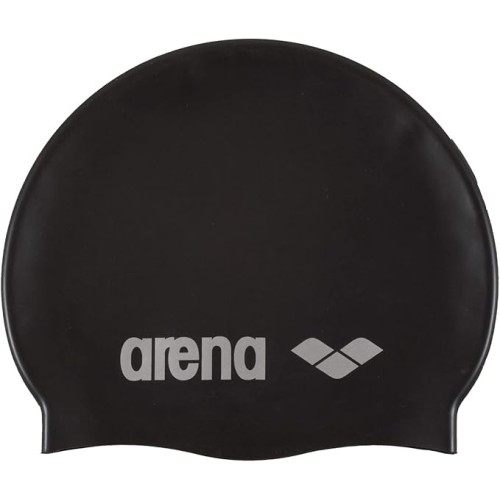 arena Unisex Classic Silicone Swimming Cap, Reinforced Edges, Less Slipping, Soft