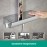 Hansgrohe Raindance Select E 360 shower system (3 spray types) chrome