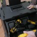 Stanley 1-79-206 Metal Plastic Rolling Workshop, Empty Tool Trolley with 3 Modular Units, Versatile Tool Box for Small Parts and Large Tools, 1-79-206