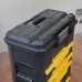Stanley 1-79-206 Metal Plastic Rolling Workshop, Empty Tool Trolley with 3 Modular Units, Versatile Tool Box for Small Parts and Large Tools, 1-79-206