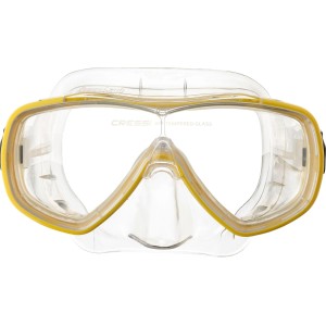 CRESSI Onda - Einzelmaske Onda oder Kombiset Maske Onda + Schnorchel Mexico zum Tauchen und Schnorcheln, Einheitsgröße, Unisex