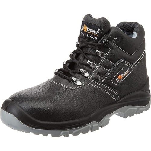 u_power Men's Bc1003343 U Power Style Job High Shoe Reptile S3 SRC Size 43, Black, 43 EU