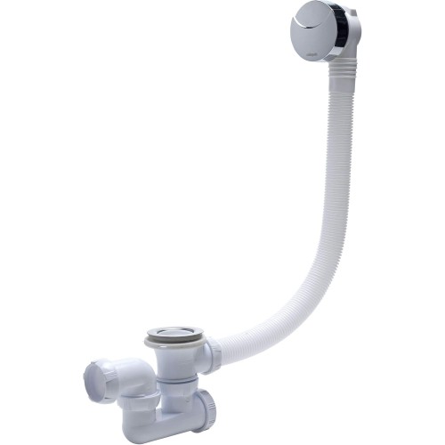 Wirquin sp5603 Cable with Siphon Overflow for Bath Chrome