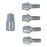 Carpoint Wheel Lock Bolt Set M12 x 1.5 Type B Conical Length 26 mm
