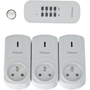 Chacon 5411478546603 - дистанционни контролери за захранване