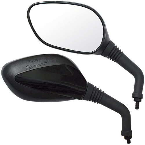 motorcycle mirrors pair horizon