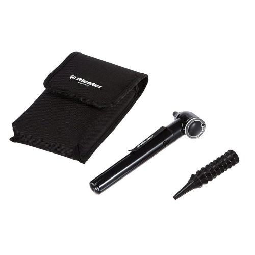 RIESTER - E-Scope Xenon Otoscope 2.5 V, с директно ксеноново осветление, в чанта, черен, 31550