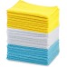 Amazon Basics Microfibre Cleaning Cloths, Pack of 24