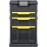 Stanley rolling workshop (77.8 x 48.8 x 34.8 cm, 2-in-1, modular design, three removable tool boxes with quick-release fastener, telescopic handle made of aluminum) STST1-70344