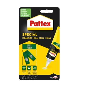 Pattex Special Tessuti Adhesive, Washable and Iron-On Glue, Quick Drying, Fabric Glue Ideal for Cotton, Jeans, Linen, Felt and Synthetics, 1 Pack of 20 g