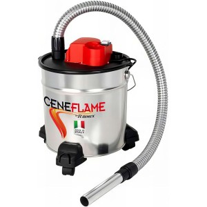 Ribimex aspiracenere electric wheeled ceneflame