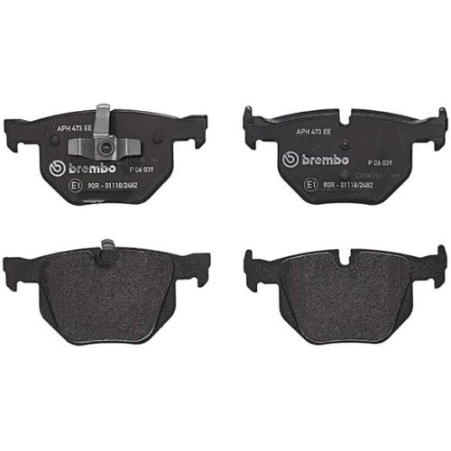 Brembo P 06 039 Brake Pad Set, Disc Brakes (4 Pieces)