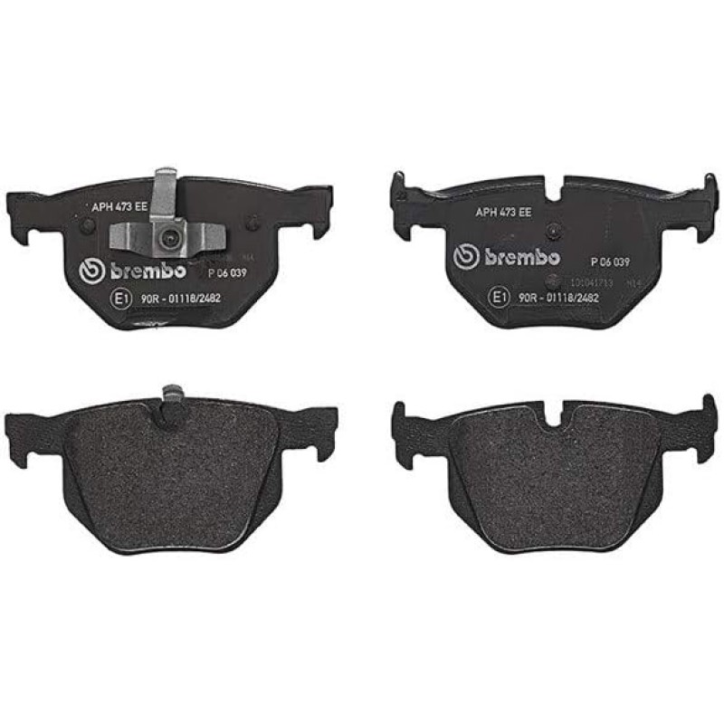 Brembo P 06 039 Brake Pad Set, Disc Brakes (4 Pieces)