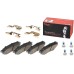 Brembo P24072 Front Disc Brake Pad, Set of 4