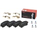 Brembo P24072 Front Disc Brake Pad, Set of 4