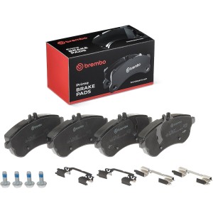 Brembo P 50 067 Комплект спирачни накладки, дискови спирачки, комплект от 4 броя