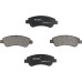 Brembo P 61 066 Brake Pad Set, Disc Brake, Set of 4