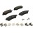 Brembo P 61 066 Brake Pad Set, Disc Brake, Set of 4