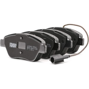 FERODO FDB1466 Комплект предни спирачни накладки с контакт за предупреждение за износване и аксесоари