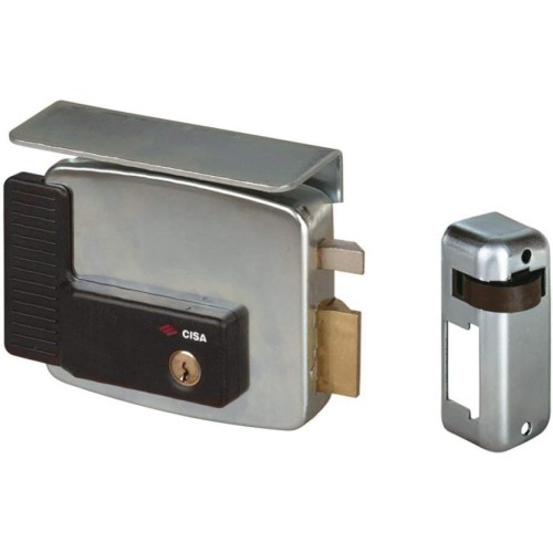 CISA Electric Lock, 12 V, Galvanised, silver, 11721802, 12 voltsV