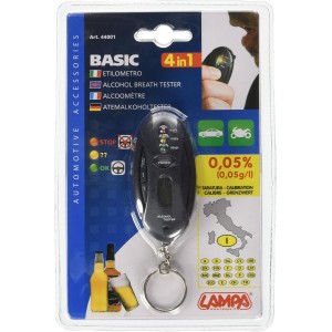 Lampa Breath Breathalyser with Keyring