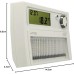 HIPNOS Daily Wall-Mounted Chronothermometer with Slide Buttons, VE013900