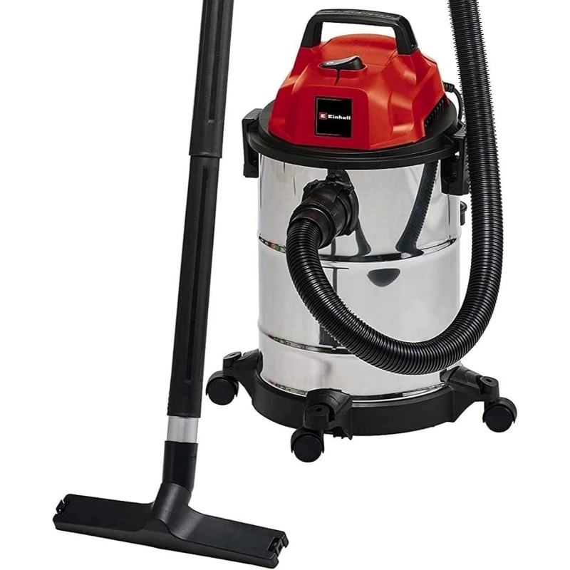 Einhell wet and dry vacuum cleaner TC-VC 1820 S (1250 W, 20 L, blower connection, accessory holder, incl.