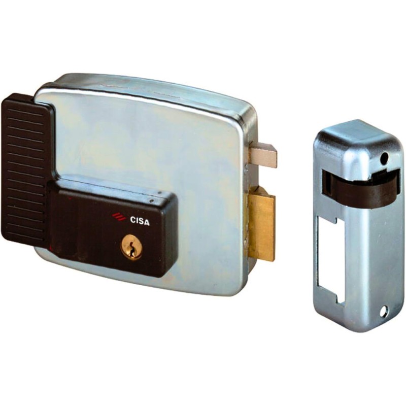 CISA Electric Lock, 12 V, Galvanised, silver, 11721501, 12 voltsV