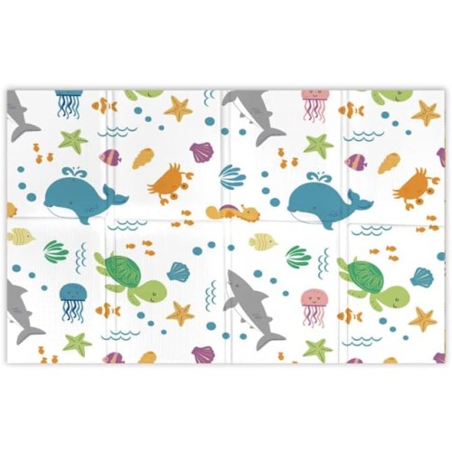 Sport1 Tg., Children's Folding Play Mat, Multicoloured, 120 x 90 cm (Madmat Ocean), 120 x 90 cm