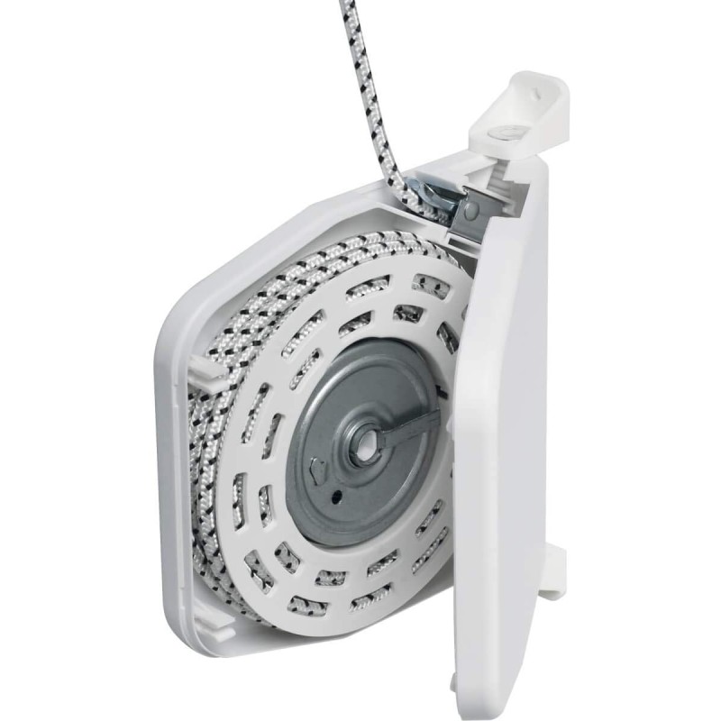 Schellenberg 50506 Screw-On Winder 5 m Cable Can Be Tilted White