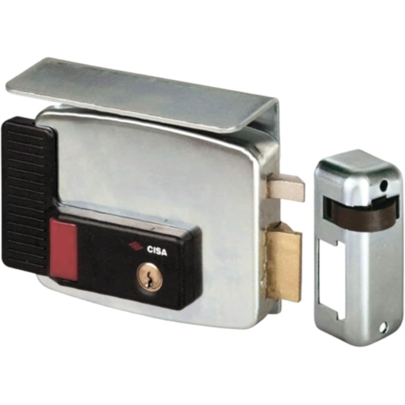 CISA Electric Lock, 12 V, Galvanised, silver, 11731601, 12 voltsV