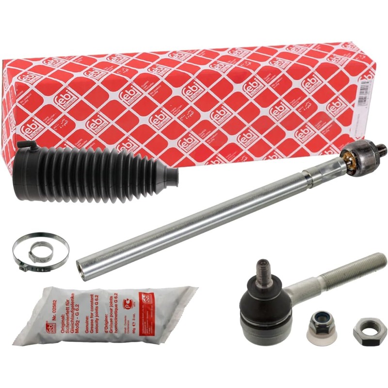 febi bilstein 39041 Tie Rod with Steering Boot Set, 1 Piece