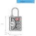 Yale - YTP1/32/119/1 Standard Security Travel Sentry Genehmigte Vorhängeschloss mit Inspektionsindikator