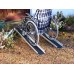 Wheelchair Ramp Telescopic 183 cm - Aluminium Ramp Foldable & Portable Non-Slip 270 kg Load Capacity - Access Ramp for Wheelchair, Scooter & Rollator