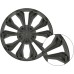 CARTREND 15 Inch Wheel Trim Set 70288