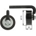 GATES DriveAlign T39012 Tensioner Pulley - Black