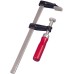 kwb Screw Clamp with Wooden Handle 50 x 200 Robust Jaws and Sturdy Metal Rail for Powerful Fixing and Gluing of Workpieces